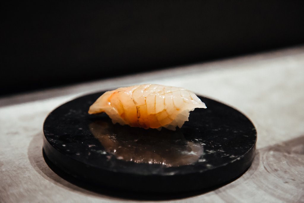 Pike perch sushi