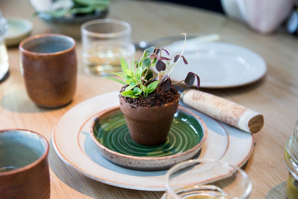 Rose scented terracotta